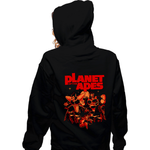 Shirts Zippered Hoodies, Unisex / Small / Black Planet Of The Apes