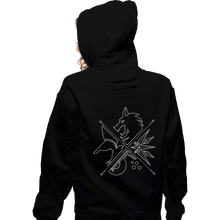 Load image into Gallery viewer, Shirts Pullover Hoodies, Unisex / Small / Black Minimal Witcher