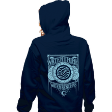 Load image into Gallery viewer, Shirts Zippered Hoodies, Unisex / Small / Navy Water Tribe