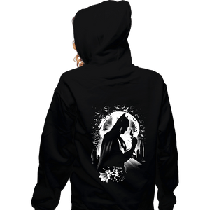 Sold_Out_Shirts Zippered Hoodies, Unisex / Small / Black Glowing I Am The Night