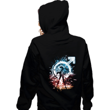 Load image into Gallery viewer, Shirts Zippered Hoodies, Unisex / Small / Black Mars Storm