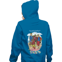 Load image into Gallery viewer, Shirts Zippered Hoodies, Unisex / Small / Royal Blue Weekend at Tony&#39;s
