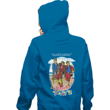 Load image into Gallery viewer, Shirts Zippered Hoodies, Unisex / Small / Royal Blue Weekend at Tony's