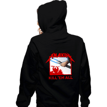 Load image into Gallery viewer, Daily_Deal_Shirts Zippered Hoodies, Unisex / Small / Black Anakin