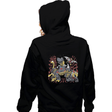 Load image into Gallery viewer, Shirts Zippered Hoodies, Unisex / Small / Black We're Bots
