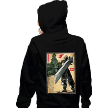Load image into Gallery viewer, Daily_Deal_Shirts Zippered Hoodies, Unisex / Small / Black Welcome Back To Midgar
