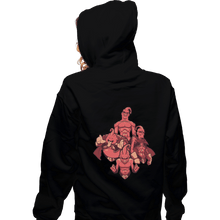 Load image into Gallery viewer, Shirts Zippered Hoodies, Unisex / Small / Black Buu's Fury