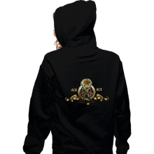 Load image into Gallery viewer, Secret_Shirts Zippered Hoodies, Unisex / Small / Black Martian Goldwyn Mayer
