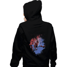 Load image into Gallery viewer, Shirts Zippered Hoodies, Unisex / Small / Black Soul Of Spider
