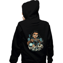 Load image into Gallery viewer, Daily_Deal_Shirts Zippered Hoodies, Unisex / Small / Black Rocker Moana