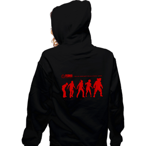 Daily_Deal_Shirts Zippered Hoodies, Unisex / Small / Black Infection Evolution