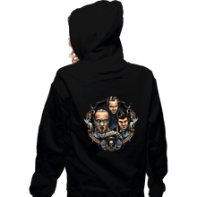 Load image into Gallery viewer, Daily_Deal_Shirts Zippered Hoodies, Unisex / Small / Black The Psychos