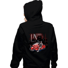 Load image into Gallery viewer, Daily_Deal_Shirts Zippered Hoodies, Unisex / Small / Black Robokira
