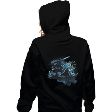 Load image into Gallery viewer, Shirts Zippered Hoodies, Unisex / Small / Black Abysswalker