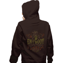 Load image into Gallery viewer, Shirts Zippered Hoodies, Unisex / Small / Dark Chocolate Entmoot Maple Mead