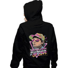 Load image into Gallery viewer, Shirts Zippered Hoodies, Unisex / Small / Black Power of Love