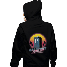 Load image into Gallery viewer, Shirts Pullover Hoodies, Unisex / Small / Black Gallifrey Summer Vibes