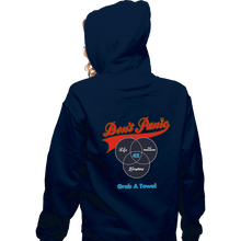 Load image into Gallery viewer, Shirts Zippered Hoodies, Unisex / Small / Navy Grab A Towel