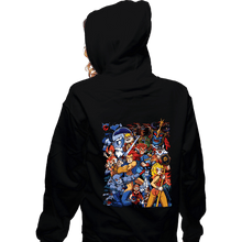 Load image into Gallery viewer, Daily_Deal_Shirts Zippered Hoodies, Unisex / Small / Black Thundercats VS Pilgrim
