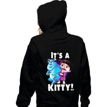 Load image into Gallery viewer, Shirts Zippered Hoodies, Unisex / Small / Black It&#39;s a Kitty
