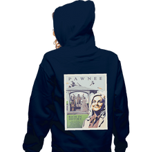 Load image into Gallery viewer, Shirts Zippered Hoodies, Unisex / Small / Navy Explore Pawnee