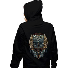 Load image into Gallery viewer, Shirts Zippered Hoodies, Unisex / Small / Black Pray For Thunder