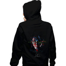 Load image into Gallery viewer, Secret_Shirts Zippered Hoodies, Unisex / Small / Black Neuromancer
