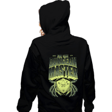 Load image into Gallery viewer, Daily_Deal_Shirts Zippered Hoodies, Unisex / Small / Black I'm The Dungeon Master