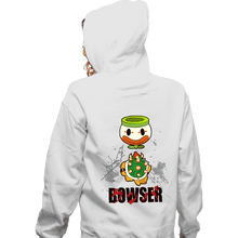 Load image into Gallery viewer, Secret_Shirts Zippered Hoodies, Unisex / Small / White Akira Bowser