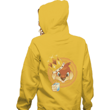 Load image into Gallery viewer, Shirts Pullover Hoodies, Unisex / Small / Gold Bad Fur Day