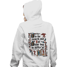 Load image into Gallery viewer, Daily_Deal_Shirts Zippered Hoodies, Unisex / Small / White Illuminated Shiteth