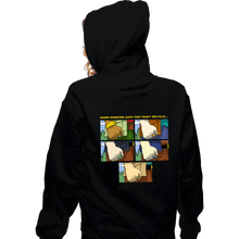 Load image into Gallery viewer, Shirts Zippered Hoodies, Unisex / Small / Black Planet Fist