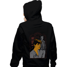 Load image into Gallery viewer, Shirts Zippered Hoodies, Unisex / Small / Black Noir Lovers