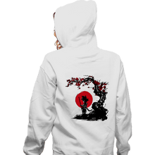 Load image into Gallery viewer, Shirts Zippered Hoodies, Unisex / Small / White Saiyan Under The Sun