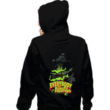 Load image into Gallery viewer, Secret_Shirts Zippered Hoodies, Unisex / Small / Black Little Bit Frightening