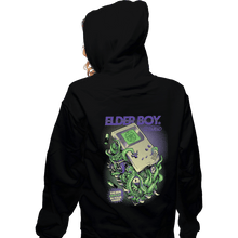 Load image into Gallery viewer, Shirts Zippered Hoodies, Unisex / Small / Black Elder Boy