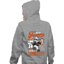Load image into Gallery viewer, Daily_Deal_Shirts Zippered Hoodies, Unisex / Small / Sports Grey Troopers Academy