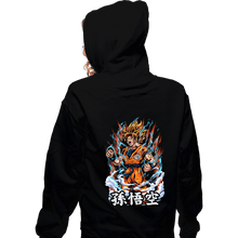 Load image into Gallery viewer, Shirts Zippered Hoodies, Unisex / Small / Black Rage Of A Super Saiyan