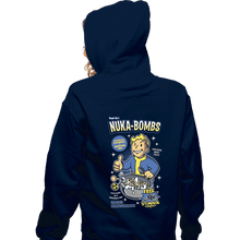 Load image into Gallery viewer, Shirts Zippered Hoodies, Unisex / Small / Navy Nuka Bombs