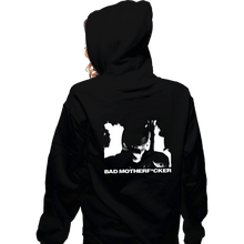 Load image into Gallery viewer, Secret_Shirts Zippered Hoodies, Unisex / Small / Black Bad Motherfcker