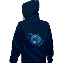 Load image into Gallery viewer, Secret_Shirts Zippered Hoodies, Unisex / Small / Navy Odds And Ends