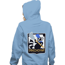 Load image into Gallery viewer, Daily_Deal_Shirts Zippered Hoodies, Unisex / Small / Royal Blue La Raccacoonie