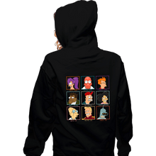 Load image into Gallery viewer, Daily_Deal_Shirts Zippered Hoodies, Unisex / Small / Black Moral Alignment Chart