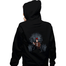 Load image into Gallery viewer, Daily_Deal_Shirts Zippered Hoodies, Unisex / Small / Black The Eleventh King