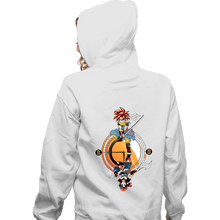 Load image into Gallery viewer, Daily_Deal_Shirts Zippered Hoodies, Unisex / Small / White Cross Dimension