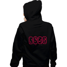 Load image into Gallery viewer, Secret_Shirts Zippered Hoodies, Unisex / Small / Black The Choppa