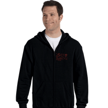 Load image into Gallery viewer, Sold_Out_Shirts Zippered Hoodies, Unisex / Small / Black Daywalker Garage