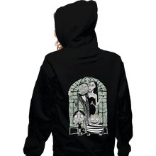 Load image into Gallery viewer, Shirts Zippered Hoodies, Unisex / Small / Black Family Nightmare