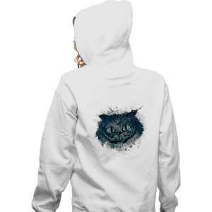 Shirts Zippered Hoodies, Unisex / Small / White Watercolor Smile