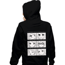 Load image into Gallery viewer, Secret_Shirts Zippered Hoodies, Unisex / Small / Black Dere Types